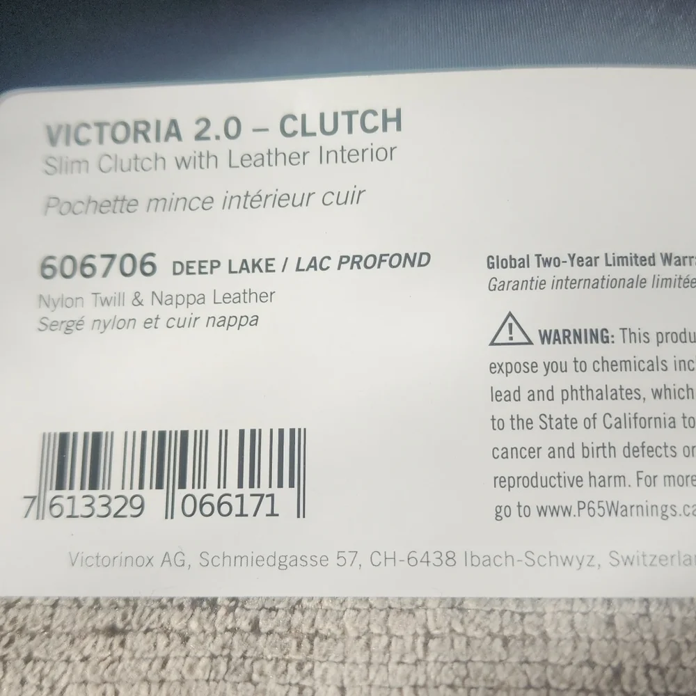 Victorinox Victoria 2.0 clutch,  dark blue
